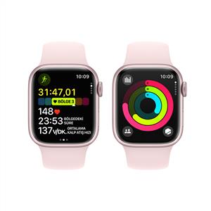 Apple Watch Series 9 GPS + Cellular 41mm Akıllı Saat Pink with Light Pink Sport Band - M/L
