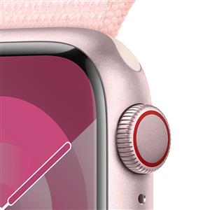 Apple Watch Series 9 GPS + Cellular 41mm Akıllı Saat Pink with Light Pink Sport Loop
