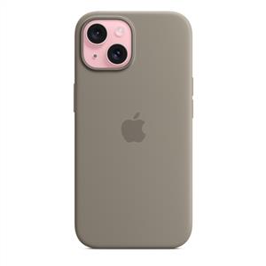Apple MT0Q3ZM/A iPhone 15 MagSafe Silikon Kılıf - Kil Rengi