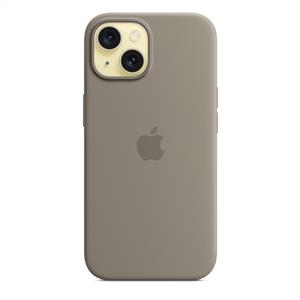 Apple MT0Q3ZM/A iPhone 15 MagSafe Silikon Kılıf - Kil Rengi