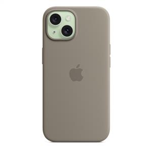 Apple MT0Q3ZM/A iPhone 15 MagSafe Silikon Kılıf - Kil Rengi