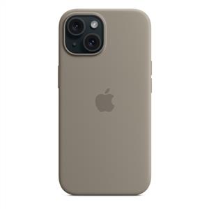 Apple MT0Q3ZM/A iPhone 15 MagSafe Silikon Kılıf - Kil Rengi