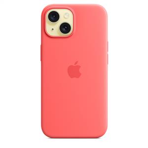 Apple MT0V3ZM/A iPhone 15 MagSafe Silikon Kılıf - Guava
