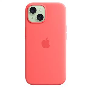 Apple MT0V3ZM/A iPhone 15 MagSafe Silikon Kılıf - Guava