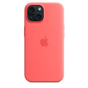 Apple MT0V3ZM/A iPhone 15 MagSafe Silikon Kılıf - Guava