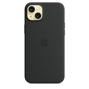 Apple MT103ZM/A iPhone 15 Plus MagSafe Silikon Kılıf - Siyah