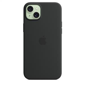 Apple MT103ZM/A iPhone 15 Plus MagSafe Silikon Kılıf - Siyah