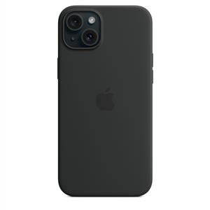 Apple MT103ZM/A iPhone 15 Plus MagSafe Silikon Kılıf - Siyah