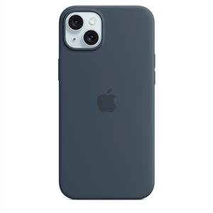 Apple MT123ZM/A iPhone 15 Plus MagSafe Silikon Kılıf - Fırtına Mavisi