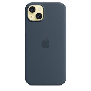 Apple MT123ZM/A iPhone 15 Plus MagSafe Silikon Kılıf - Fırtına Mavisi
