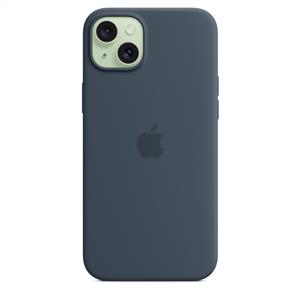 Apple MT123ZM/A iPhone 15 Plus MagSafe Silikon Kılıf - Fırtına Mavisi