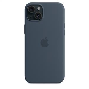 Apple MT123ZM/A iPhone 15 Plus MagSafe Silikon Kılıf - Fırtına Mavisi