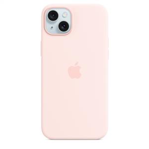 Apple MT143ZM/A iPhone 15 Plus MagSafe Silikon Kılıf - Uçuk Pembe