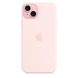 Apple MT143ZM/A iPhone 15 Plus MagSafe Silikon Kılıf - Uçuk Pembe