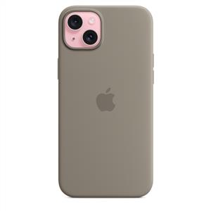 Apple MT133ZM/A iPhone 15 Plus MagSafe Silikon Kılıf - Kil Rengi
