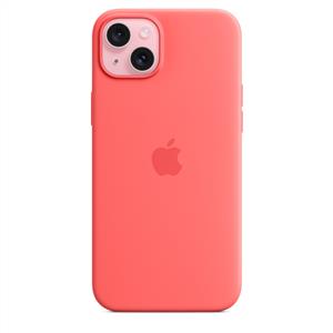 Apple MT163ZM/A iPhone 15 Plus MagSafe Silikon Kılıf - Guava