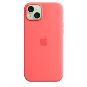 Apple MT163ZM/A iPhone 15 Plus MagSafe Silikon Kılıf - Guava