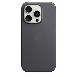Apple MT4H3ZM/A iPhone 15 Pro için MagSafe özellikli Mikro Dokuma Kılıf - Siyah