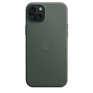 Apple MT4F3ZM/A iPhone 15 Plus için MagSafe Mikro Dokuma Kılıf - Kermes Meşesi