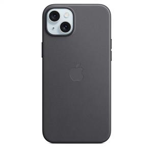 Apple MT423ZM/A iPhone 15 Plus için MagSafe özellikli Mikro Dokuma Kılıf - Siyah