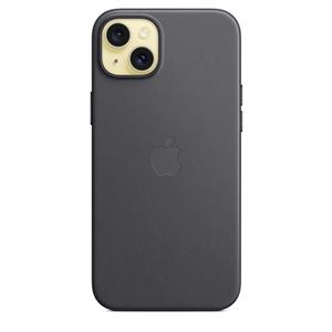 Apple MT423ZM/A iPhone 15 Plus için MagSafe özellikli Mikro Dokuma Kılıf - Siyah