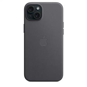 Apple MT423ZM/A iPhone 15 Plus için MagSafe özellikli Mikro Dokuma Kılıf - Siyah