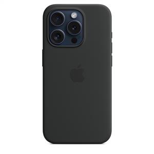 Apple MT1A3ZM/A iPhone 15 Pro MagSafe Silikon Kılıf - Siyah
