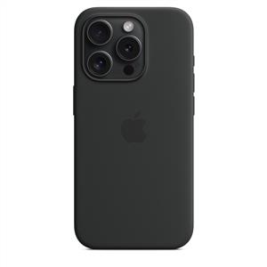 Apple MT1A3ZM/A iPhone 15 Pro MagSafe Silikon Kılıf - Siyah