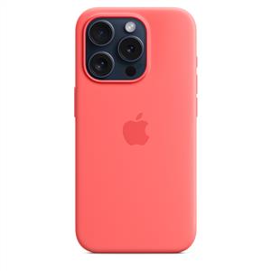 Apple MT1G3ZM/A iPhone 15 Pro MagSafe Silikon Kılıf - Guava