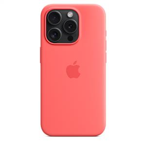 Apple MT1G3ZM/A iPhone 15 Pro MagSafe Silikon Kılıf - Guava