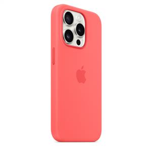 Apple MT1G3ZM/A iPhone 15 Pro MagSafe Silikon Kılıf - Guava