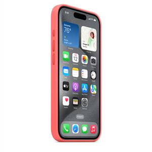 Apple MT1G3ZM/A iPhone 15 Pro MagSafe Silikon Kılıf - Guava
