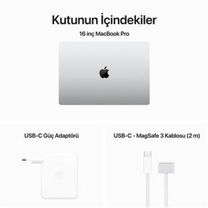 MacBook Pro MRW73TU/A M3 Max 36Gb-1Tb Ssd-Liquid Retina-16inc-Gümüş