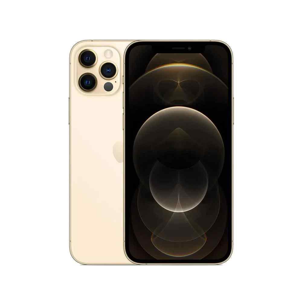 スマートフォン本体 Apple iPhone 12 pro Max Yenilenmiş iPhone 12 Pro Max 128 Gb Akıllı Telefon Altın (1 Yıl