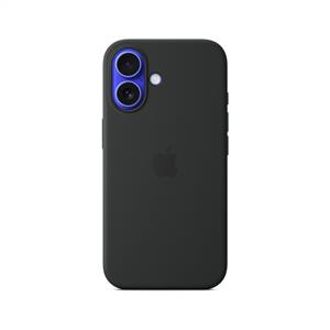  Apple İphone 16 Plus MagSafe Silikon Kılıf - Siyah