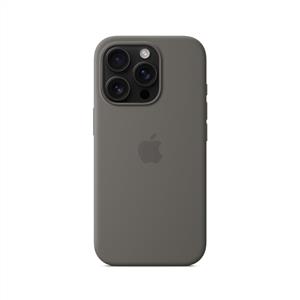 Apple İphone 16 Pro Max MagSafe Silikon Kılıf - Taş Grisi