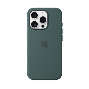 Apple İphone 16 Pro Max MagSafe Silikon Kılıf - Göl Yeşili