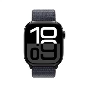 Apple Watch Series 10 GPS 46mm Jet Black Aluminium Case with Black Sport Band - S/M (Demo)