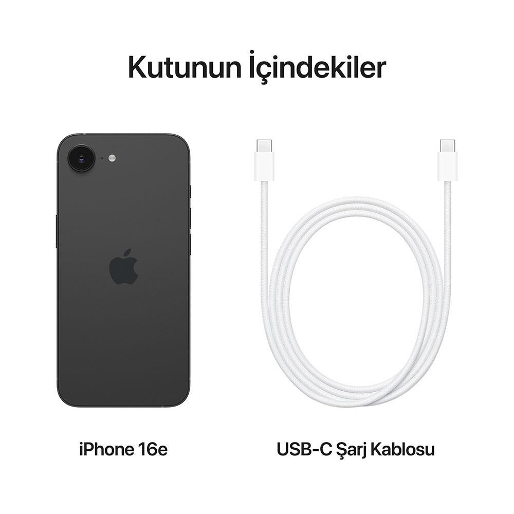 iPhone 16e 256GB Akıllı Telefon Siyah - Vatan Bilgisayar