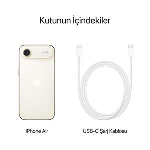 iPhone Air 1 TB Akıllı Telefon Uçuk Altın Rengi