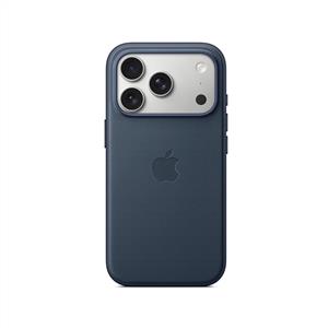 Apple iPhone 17 Pro için MagSafe özellikli Tech Dokuma Kılıf - Mavi