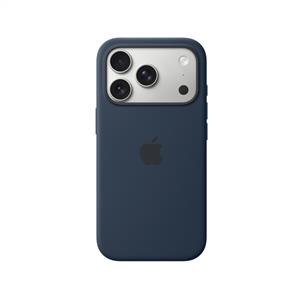 Apple iPhone 17 Pro için MagSafe özellikli Silikon Kılıf - Gece Yarısı