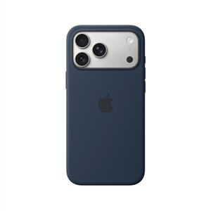 Apple iPhone 17 Pro Max için MagSafe özellikli Silikon Kılıf - Gece Yarısı