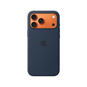 Apple iPhone 17 Pro Max için MagSafe özellikli Silikon Kılıf - Gece Yarısı