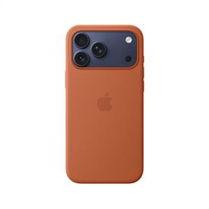 Apple iPhone 17 Pro Max için MagSafe özellikli Silikon Kılıf - Terra Cotta