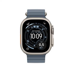 Apple Watch Ultra 3 GPS + Cellular 49mm Natural Titanium Case with Anchor Blue Ocean Band