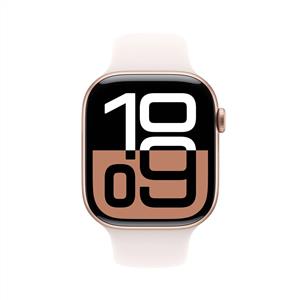 Apple Watch Series 10 GPS + Cellular 46mm Roze Altın Rengi Alüminyum Kasa Bulut Pembesi ML