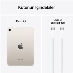 Ipad Mini 128GB WIFI+ Cellular 8.3''Liquid Retina Ekran iPadOS Tablet Starlight