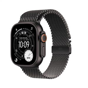 Apple Watch Ultra 3 GPS + Cellular 49mm Siyah Titanyum Kasa  Siyah Titanyum Milano Loop L