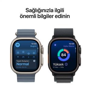 Apple Watch Ultra 3 GPS + Cellular 49mm Natural Titanyum Kasa Milano Loop S